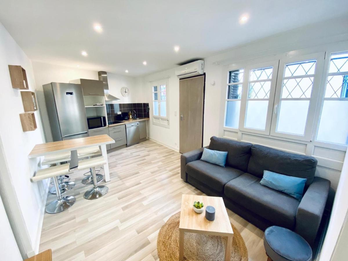 Apartamento Cauvi - Antibes Centre, Wifi, Climatisation, 4 Personnes Exterior foto